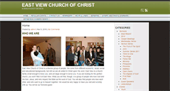 Desktop Screenshot of eastviewchurchofchrist.com